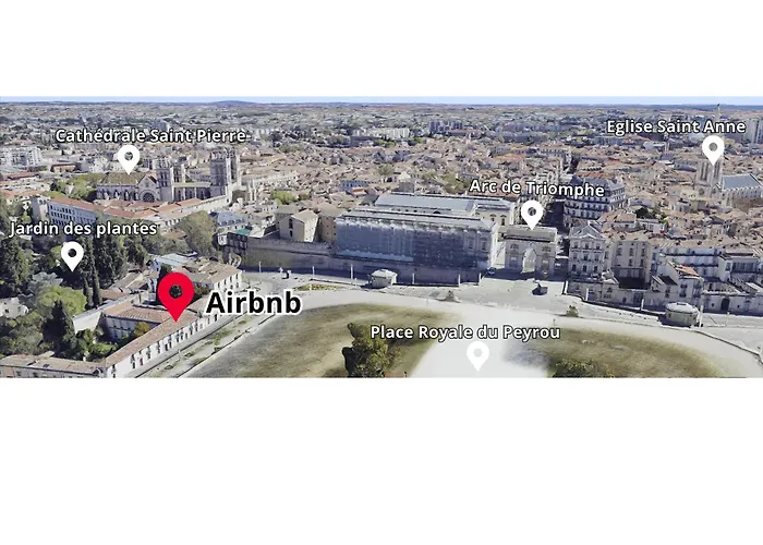 La Du Peyrou - 50m De L'arc De Triomphe *